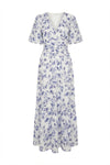 Leonora Dress Porcelain Blue