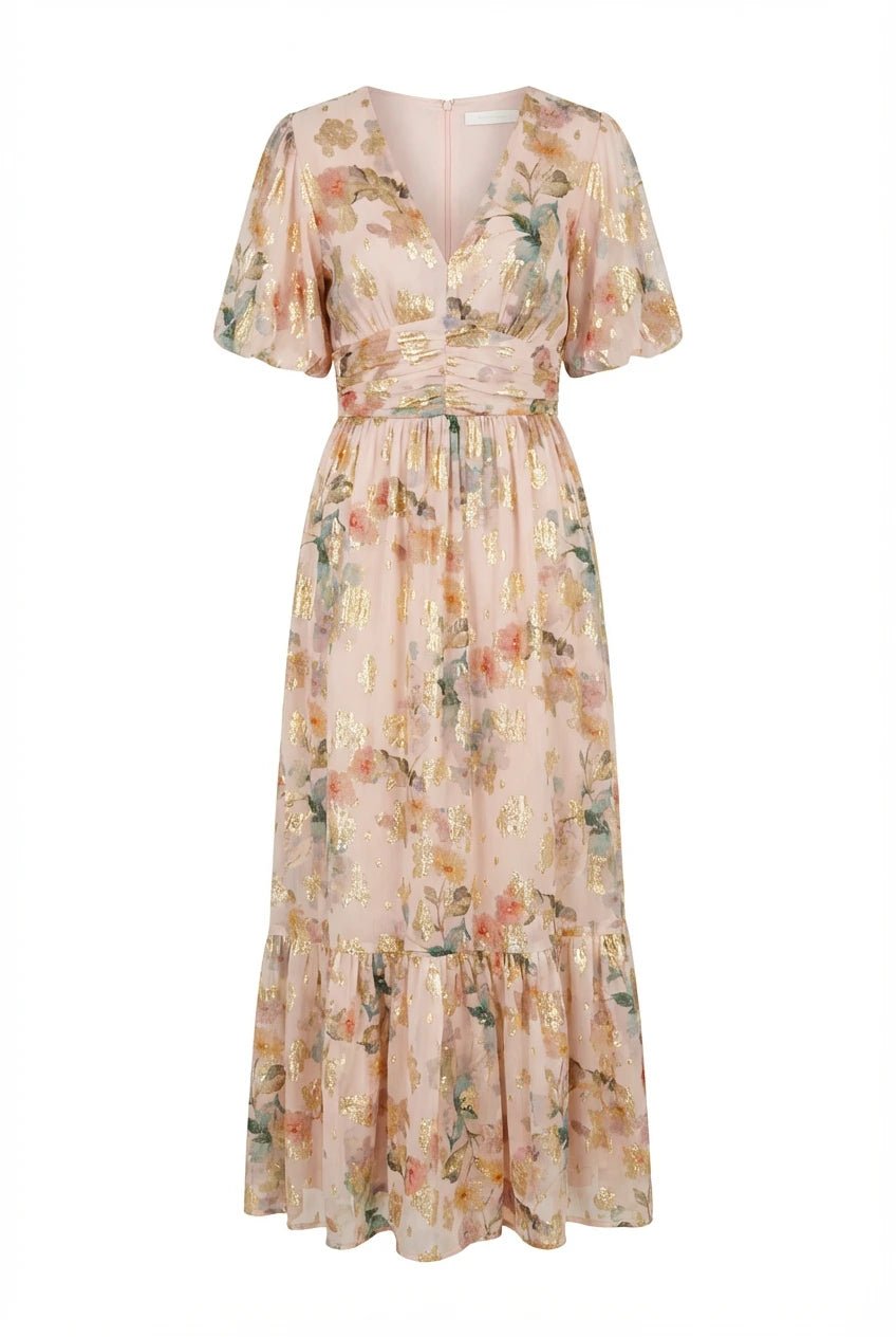 Leonora Dress Shimmering Garden | Kjoler | Smuk