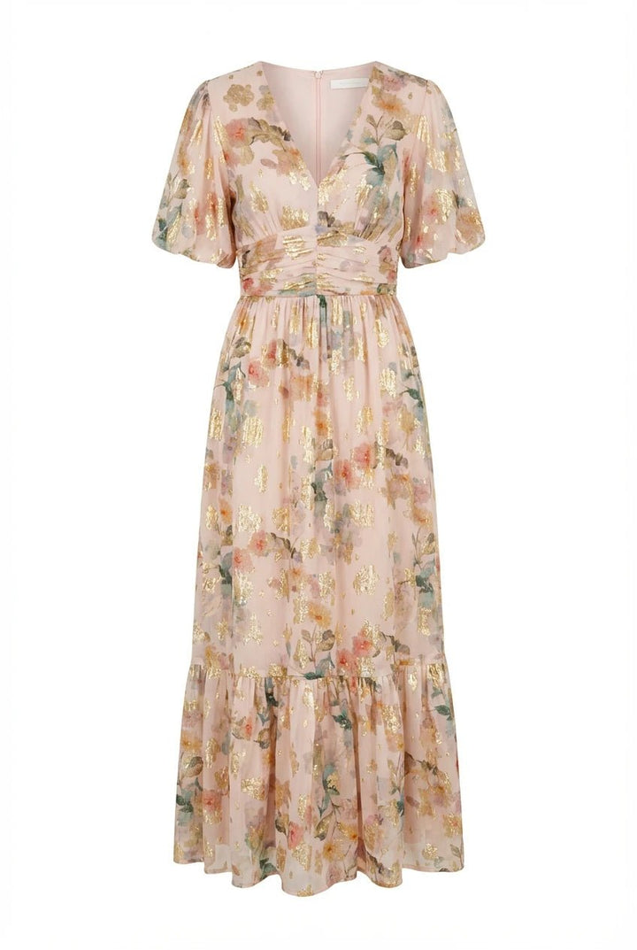 Leonora Dress Shimmering Garden | Kjoler | Smuk