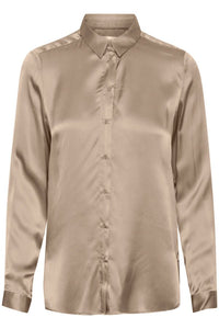 Leonore Shirt Premium Desert Taupe