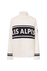 Les Alpes Knitted Sweater Snow White