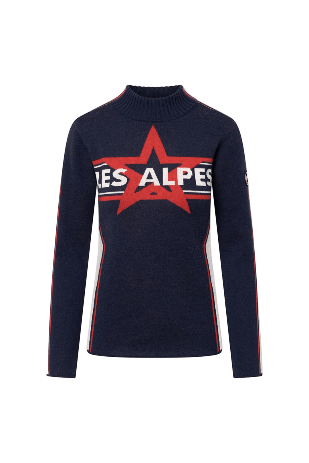 Les Alpes Star Sweater Navy | Genser | Smuk - Dameklær på nett