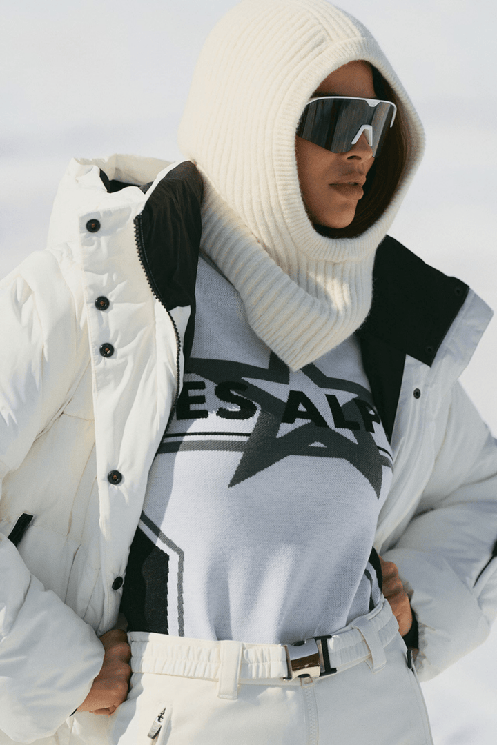 Les Alpes Star Sweater Snow White | Genser | Smuk - Dameklær på nett