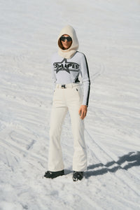 Les Alpes Star Sweater Snow White