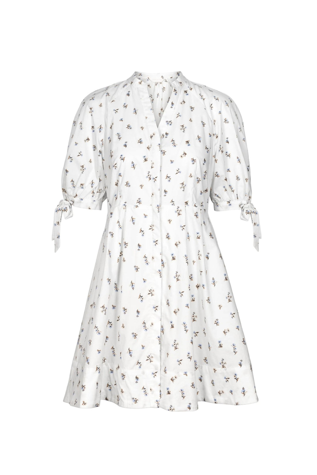 Lia Dress White Anemone Print | Kjoler | Smuk