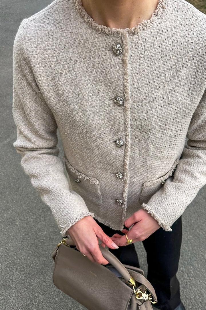 Liava Jacket Pumice Stone | Yttertøy | Smuk - Dameklær på nett