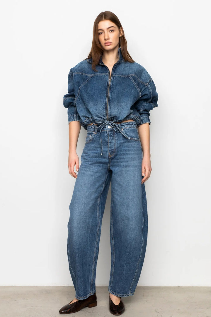 Libby Jeans Washed Dark Blue | Bukser | Smuk