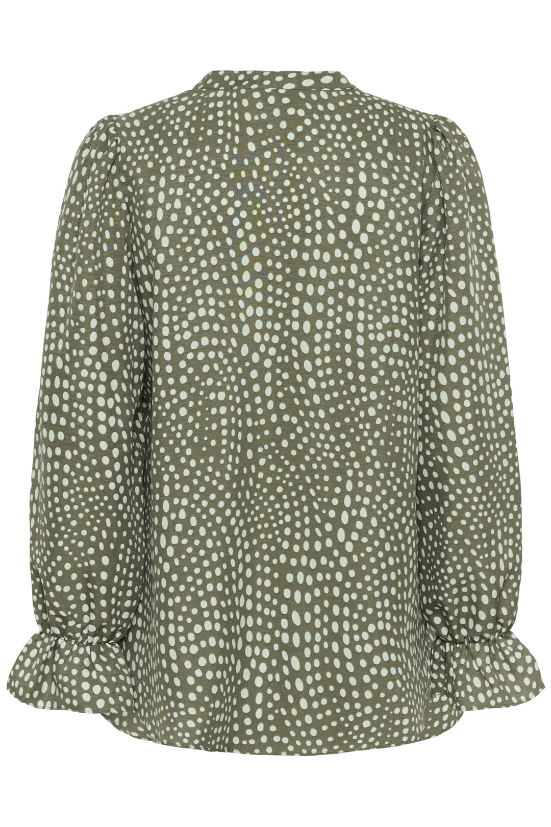 Libertyiw Blouse Green Faded Dot | Skjorter og bluser | Smuk