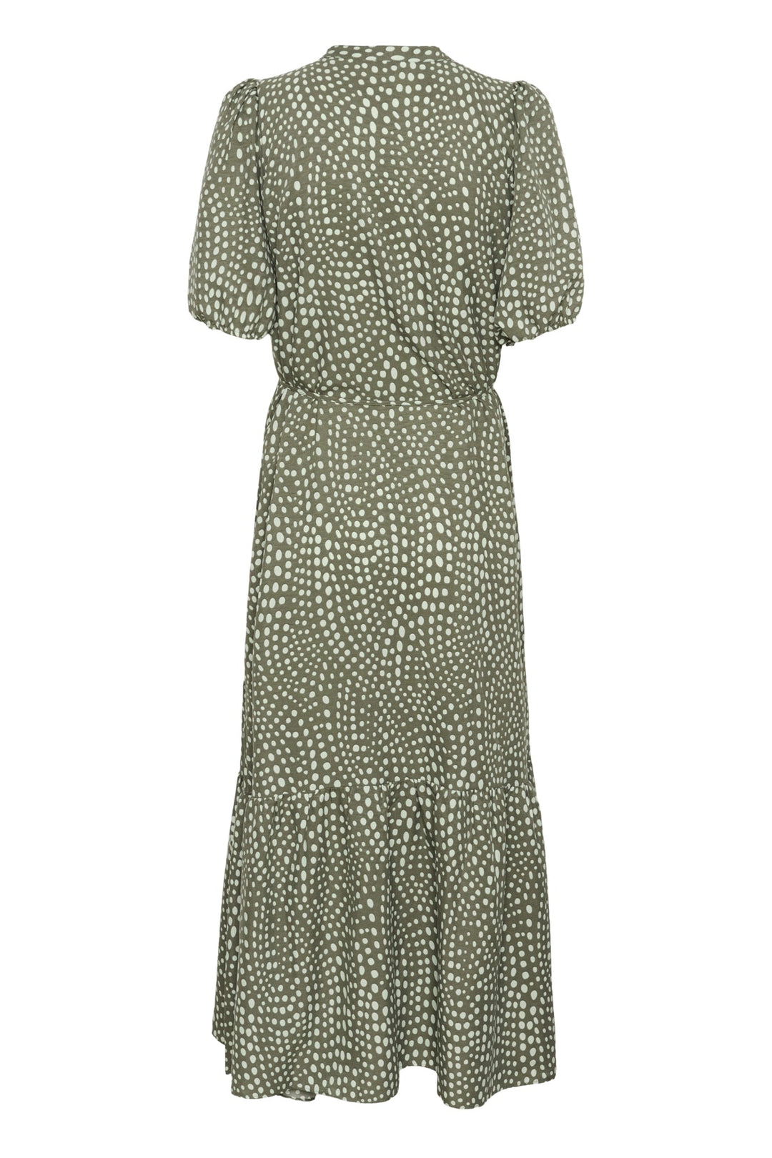Libertyiw Dress Green Faded Dot | Kjoler | Smuk