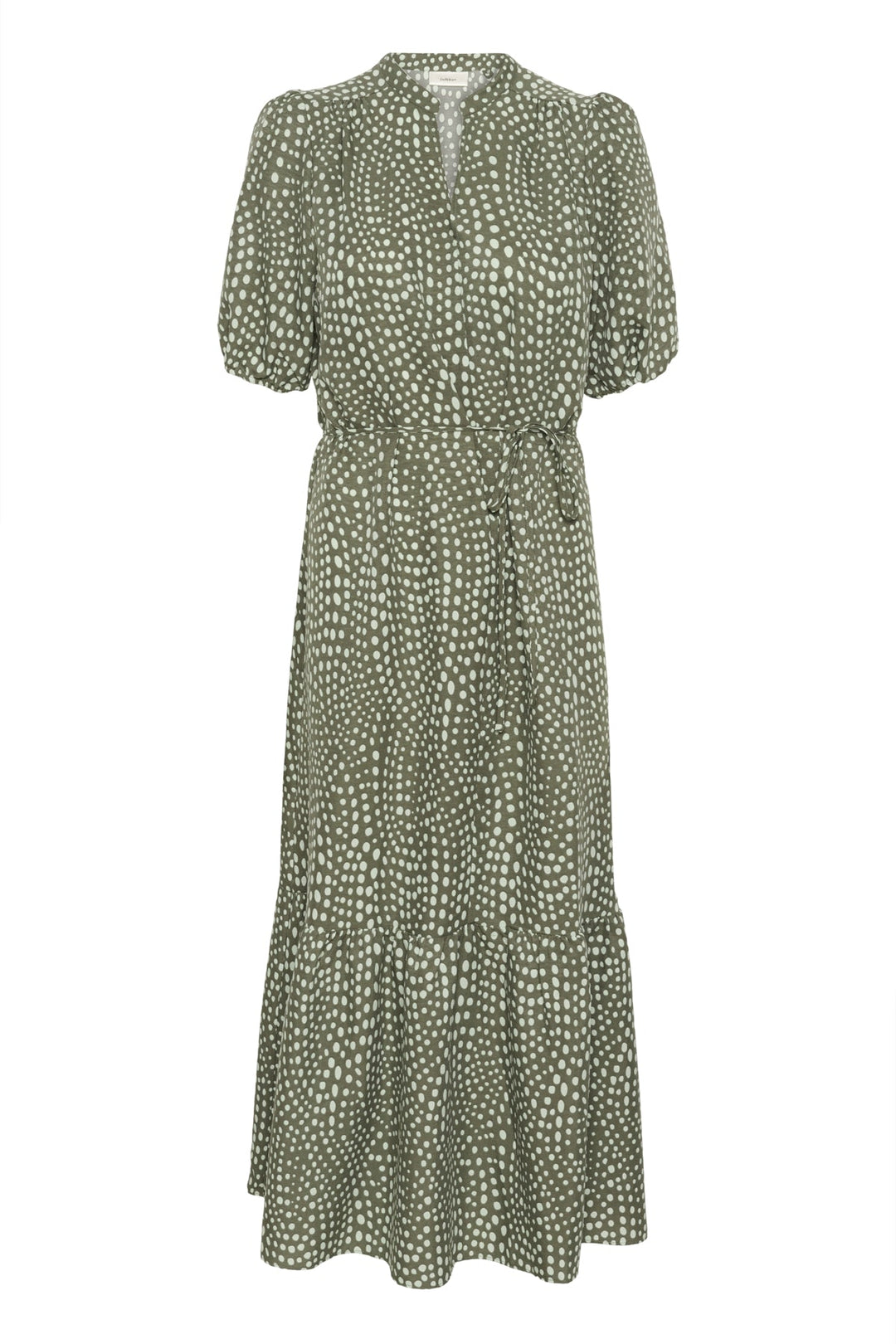 Libertyiw Dress Green Faded Dot | Kjoler | Smuk