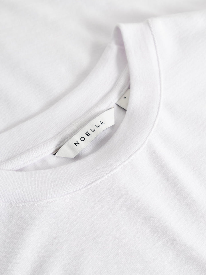 Lidie Ls Top White | Topper | Smuk