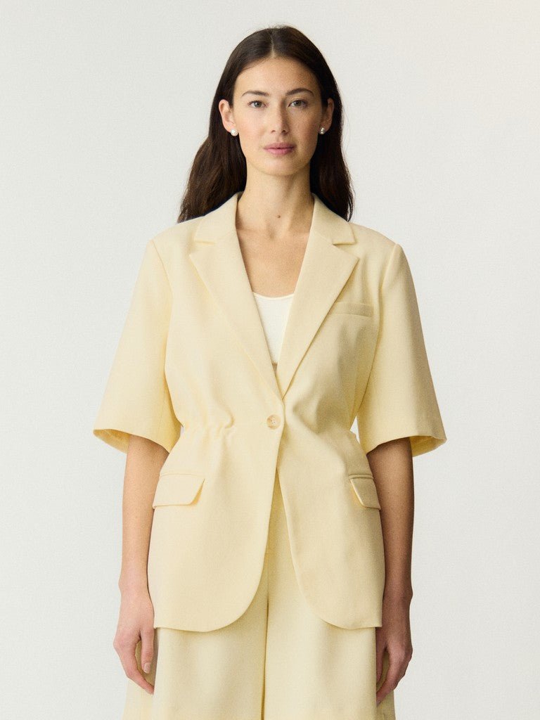 Likka 2/4 Tunnel Blazer Anise Flower | Blazer | Smuk