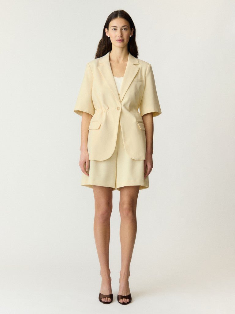 Likka 2/4 Tunnel Blazer Anise Flower | Blazer | Smuk