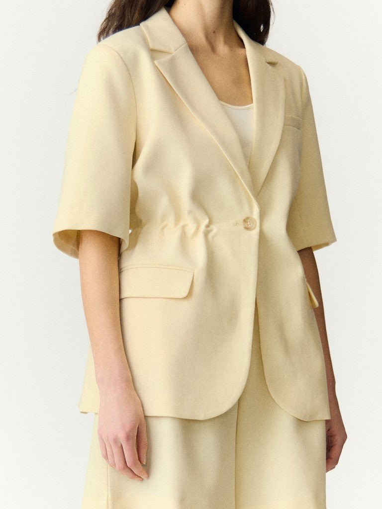 Likka 2/4 Tunnel Blazer Anise Flower | Blazer | Smuk