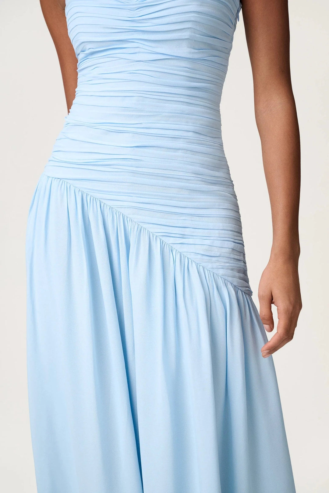 Lima Bandeau Dress Light Blue | Kjoler | Smuk
