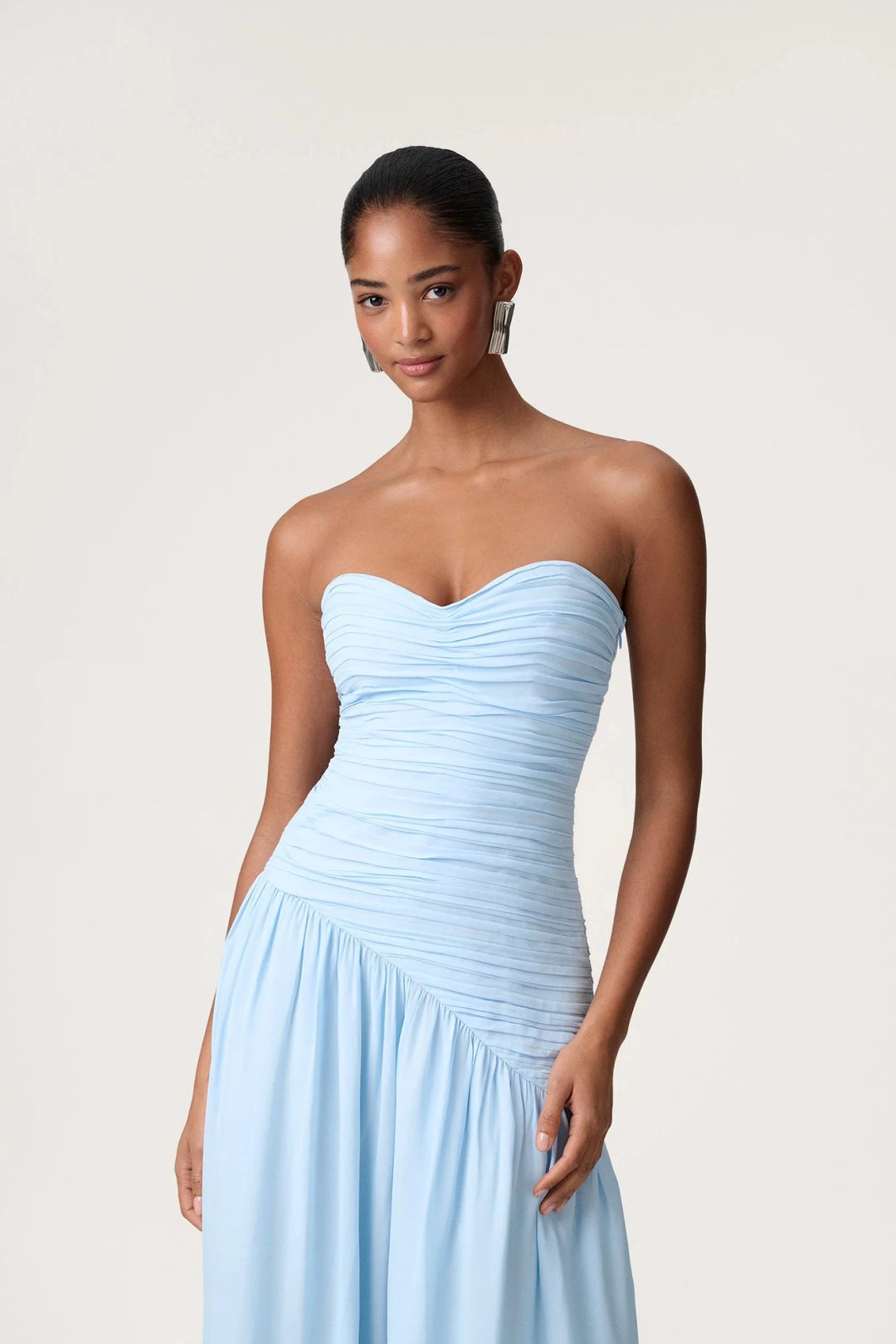 Lima Bandeau Dress Light Blue | Kjoler | Smuk