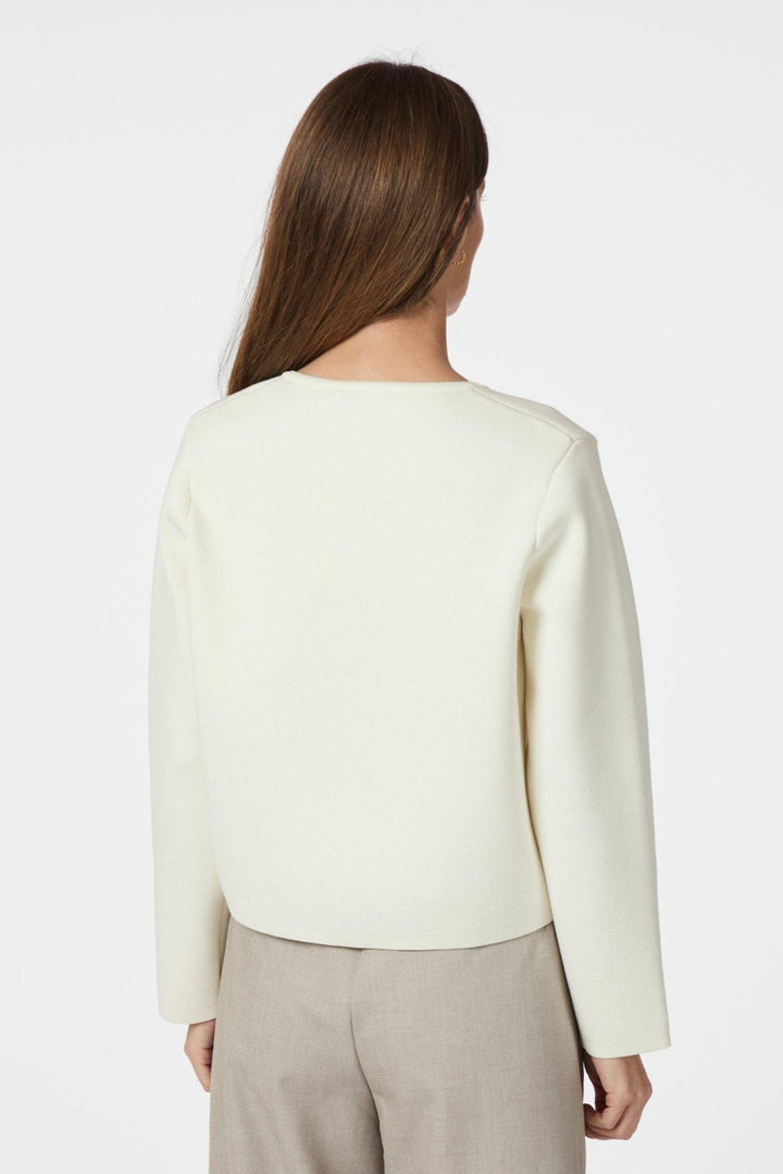 Limi Smooth Knit Cardigan Off White | Genser | Smuk - Dameklær på nett