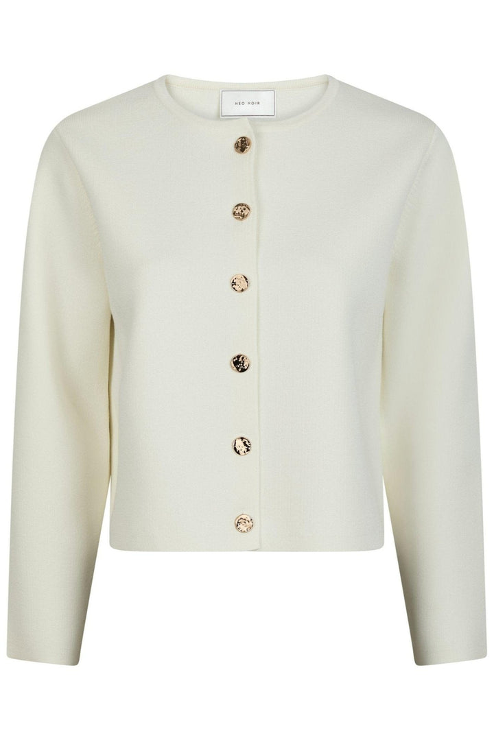 Limi Smooth Knit Cardigan Off White | Genser | Smuk - Dameklær på nett