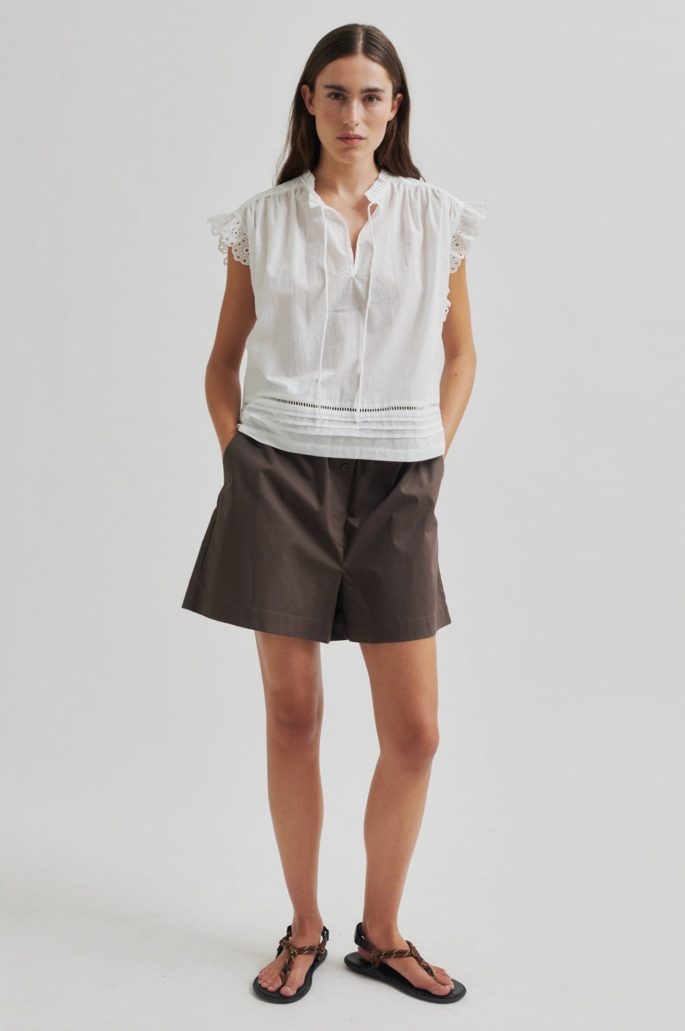 Limona Top White | Topper | Smuk - Dameklær på nett
