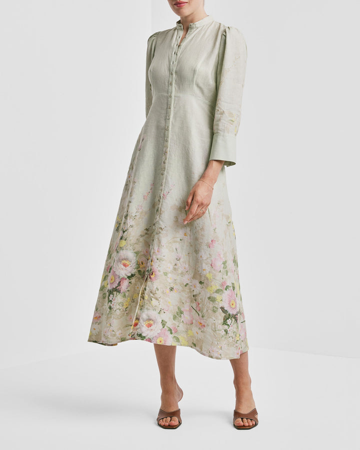 Linen Button - Down Dress Harmony | Kjoler | Smuk