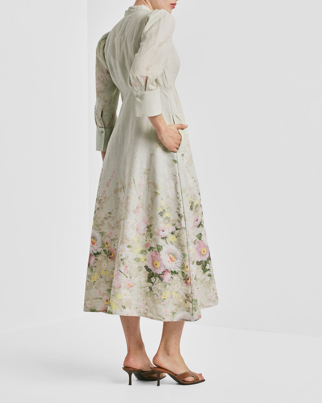 Linen Button - Down Dress Harmony | Kjoler | Smuk
