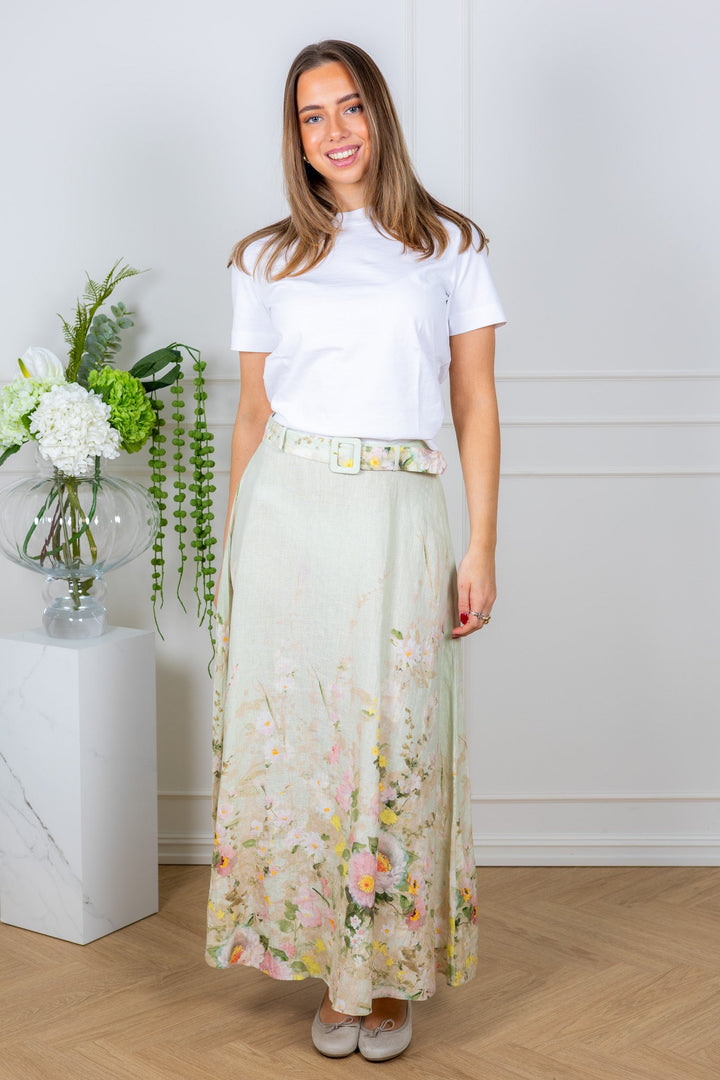 Linen Maxi Skirt Harmony | Skjørt | Smuk