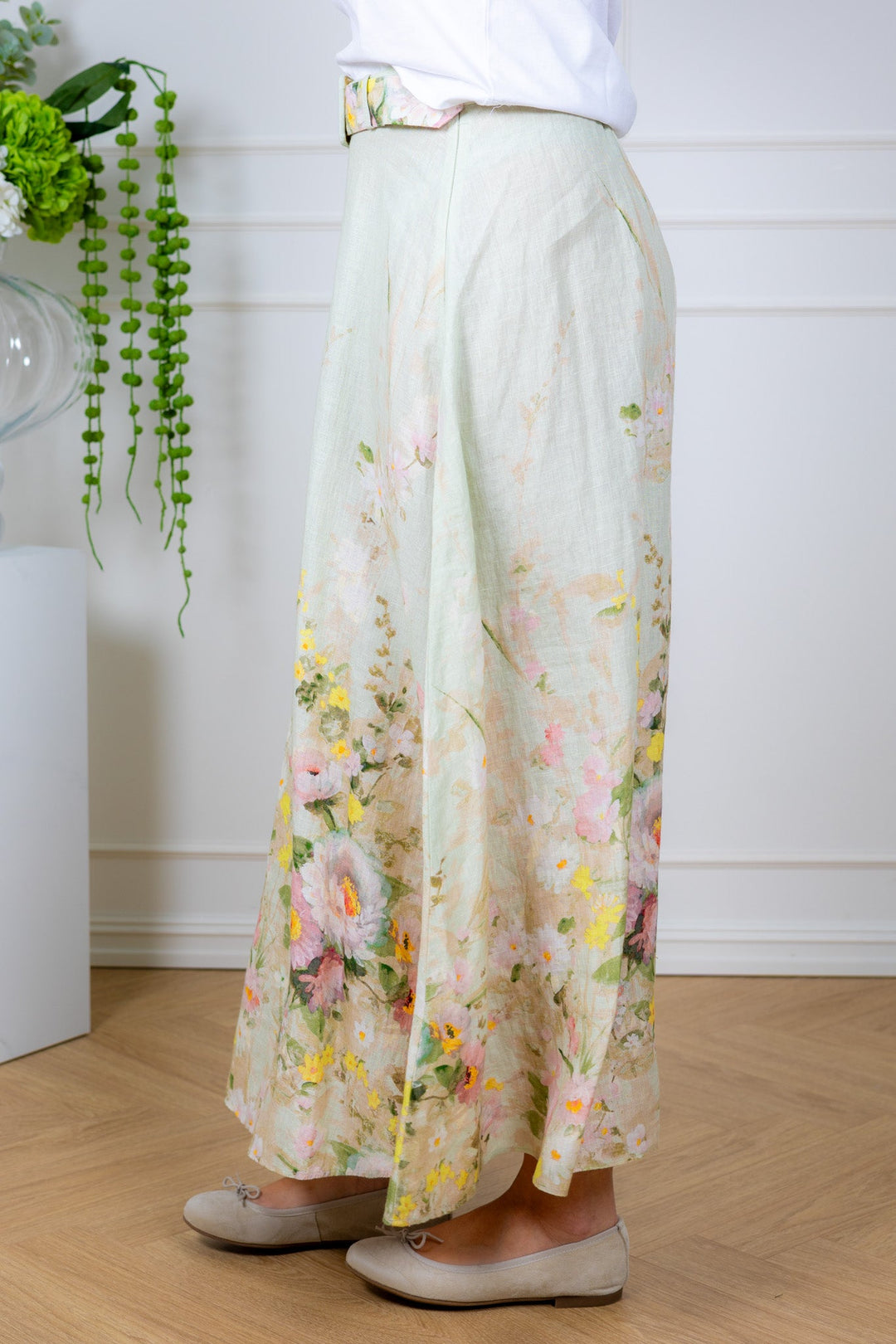 Linen Maxi Skirt Harmony | Skjørt | Smuk