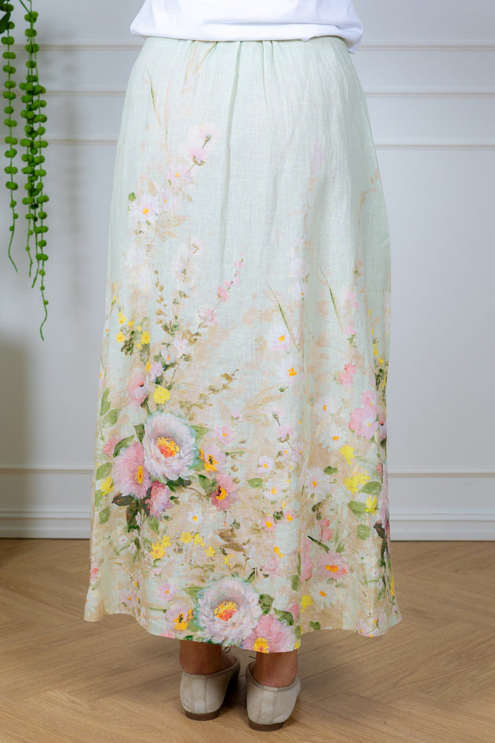 Linen Maxi Skirt Harmony | Skjørt | Smuk
