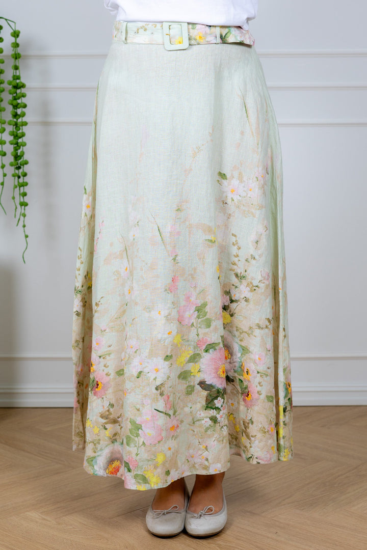 Linen Maxi Skirt Harmony | Skjørt | Smuk