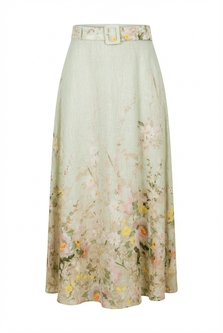 Linen Maxi Skirt Harmony | Skjørt | Smuk