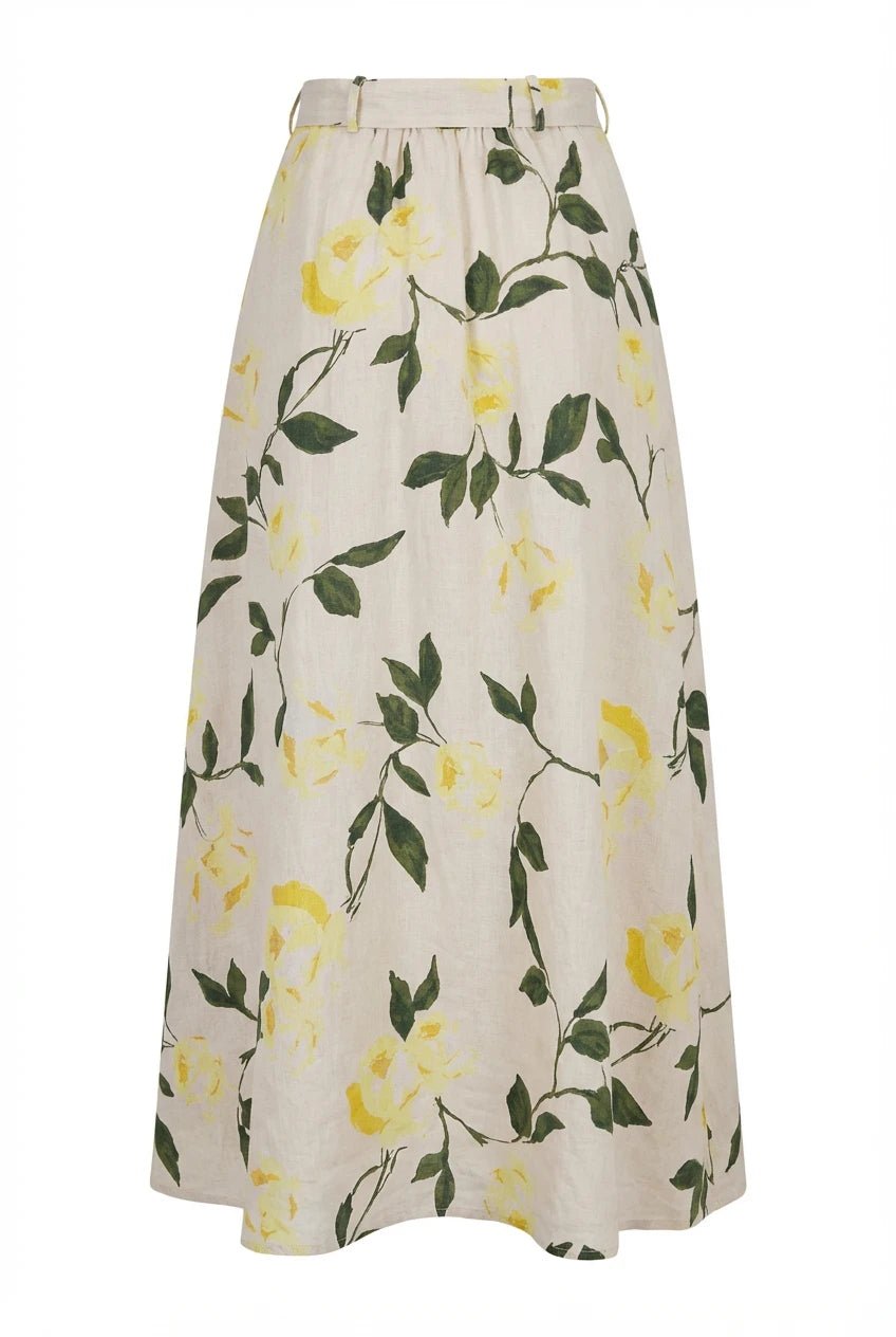 Linen Maxi Skirt Sunlight | Skjørt | Smuk