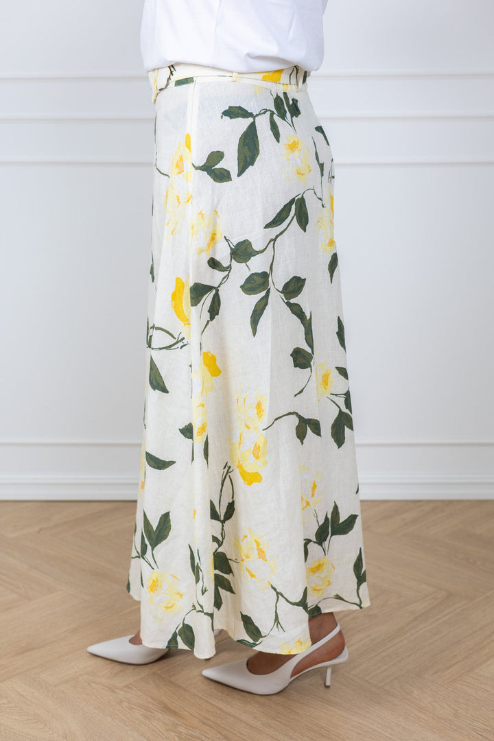 Linen Maxi Skirt Sunlight | Skjørt | Smuk