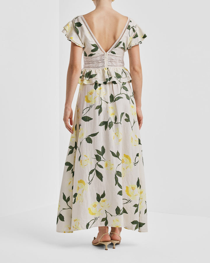 Linen Maxi Skirt Sunlight | Skjørt | Smuk