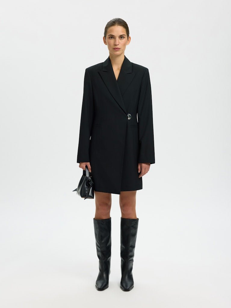 Lisa Blazer Dress Black | Kjoler | Smuk - Dameklær på nett