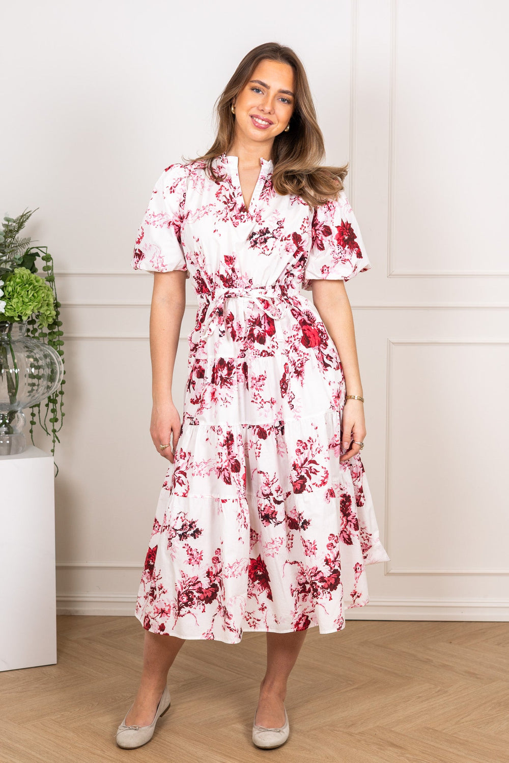 Lisboa Pia Dress Red | Kjoler | Smuk