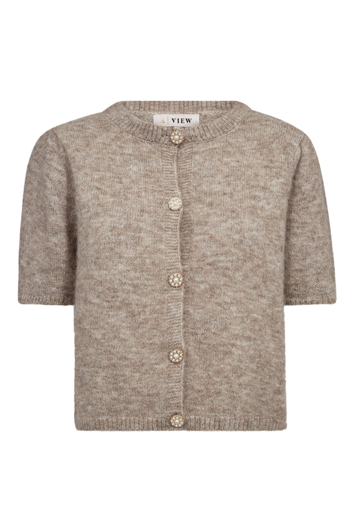 Lissi Knit Cardigan Sand | Genser | Smuk
