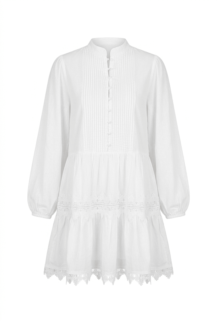 Liv Dress White Embroidery | Kjoler | Smuk