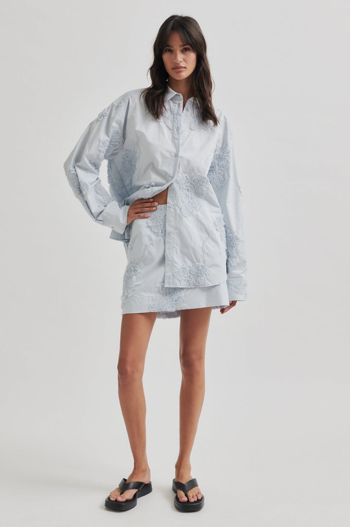 Liverno Shirt Gray Dawn | Skjorter og bluser | Smuk - Dameklær på nett