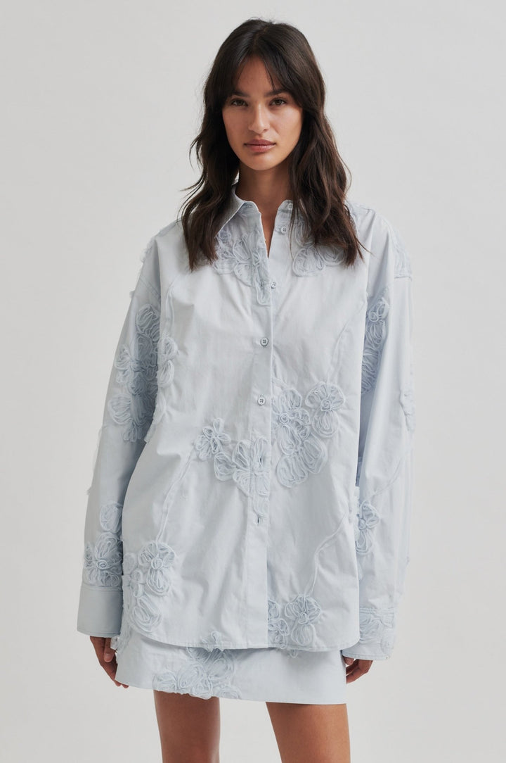 Liverno Shirt Gray Dawn | Skjorter og bluser | Smuk - Dameklær på nett