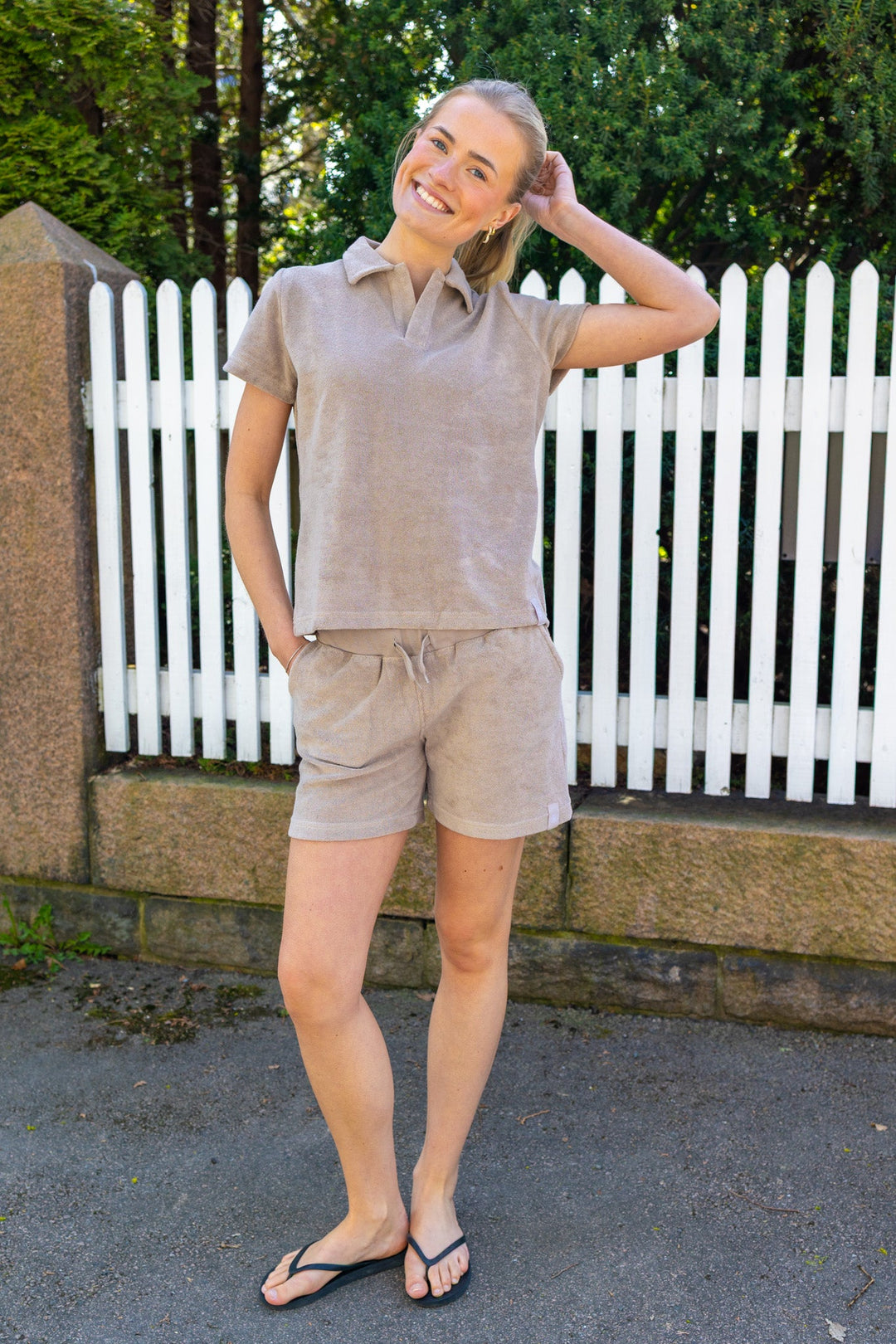 Liz Shorts Mocca | Shorts | Smuk