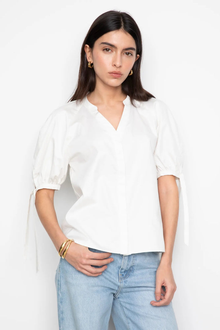 Liza Blouse Cream | Skjorter og bluser | Smuk