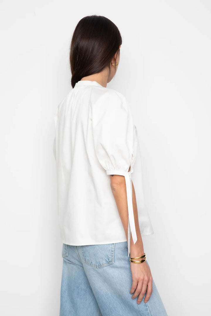 Liza Blouse Cream | Skjorter og bluser | Smuk