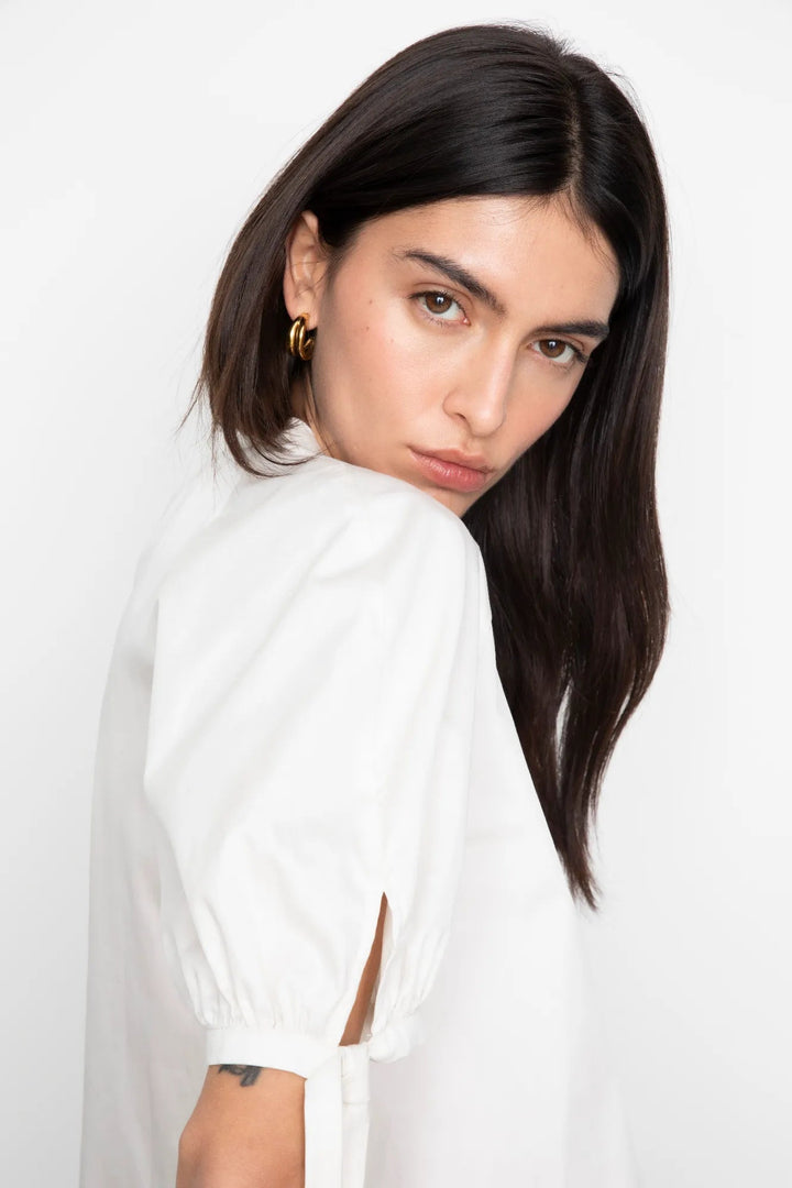 Liza Blouse Cream | Skjorter og bluser | Smuk