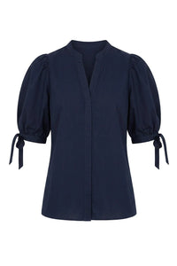 Liza Blouse Navy