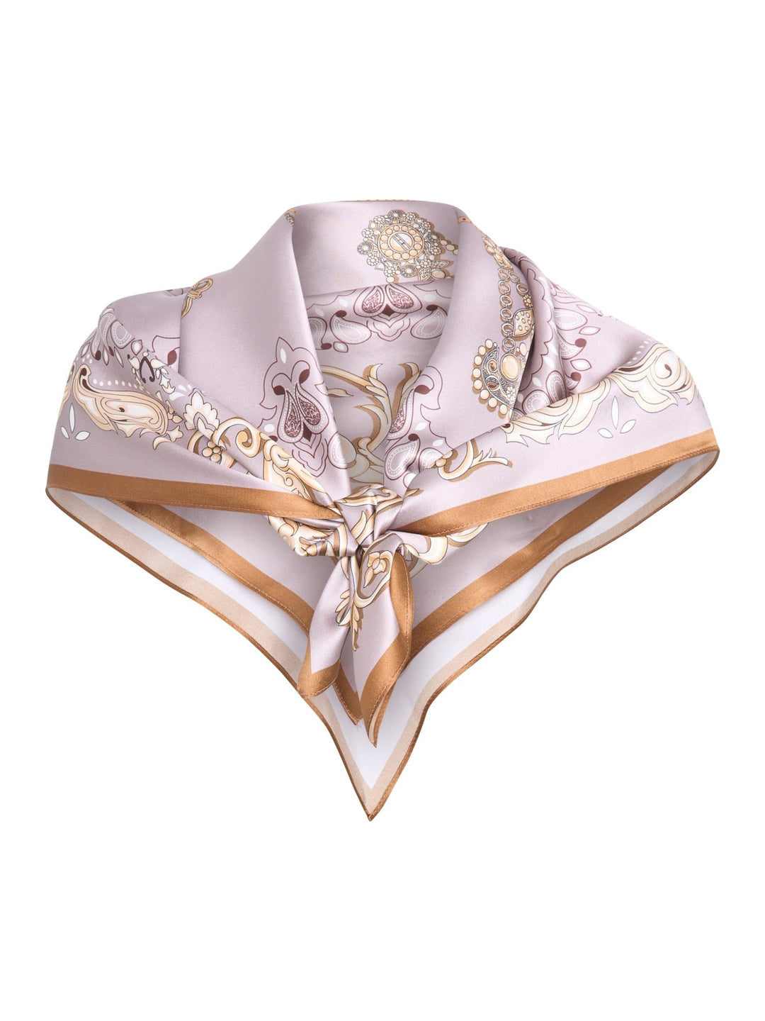 Lola Silk Scarf Bottle Green | Accessories | Smuk