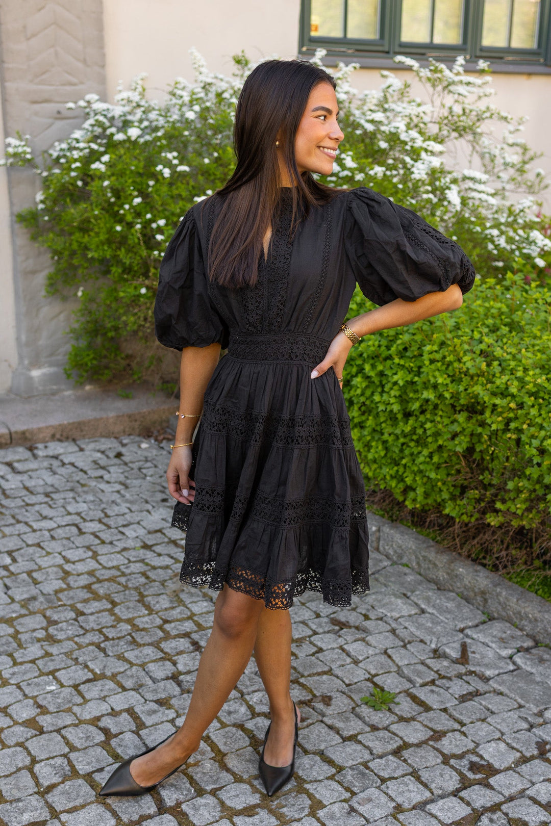 Lolana Mini Dress Black | Kjoler | Smuk