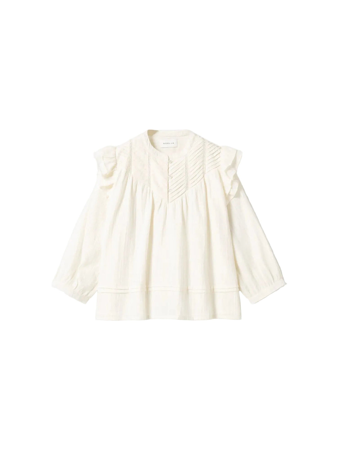 Loryn Blouse White | Skjorter og bluser | Smuk