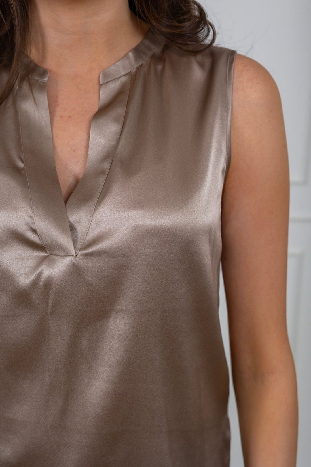 Los Angeles Blouse Sand | Skjorter og bluser | Smuk - Dameklær på nett
