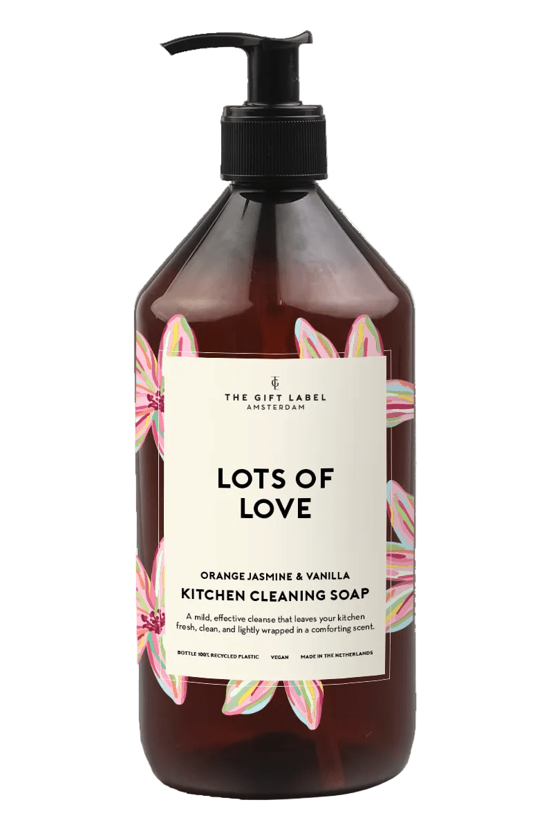 Lots Of Love Pink - Kitchen Cleaning Soap 1000Ml | Accessories | Smuk
