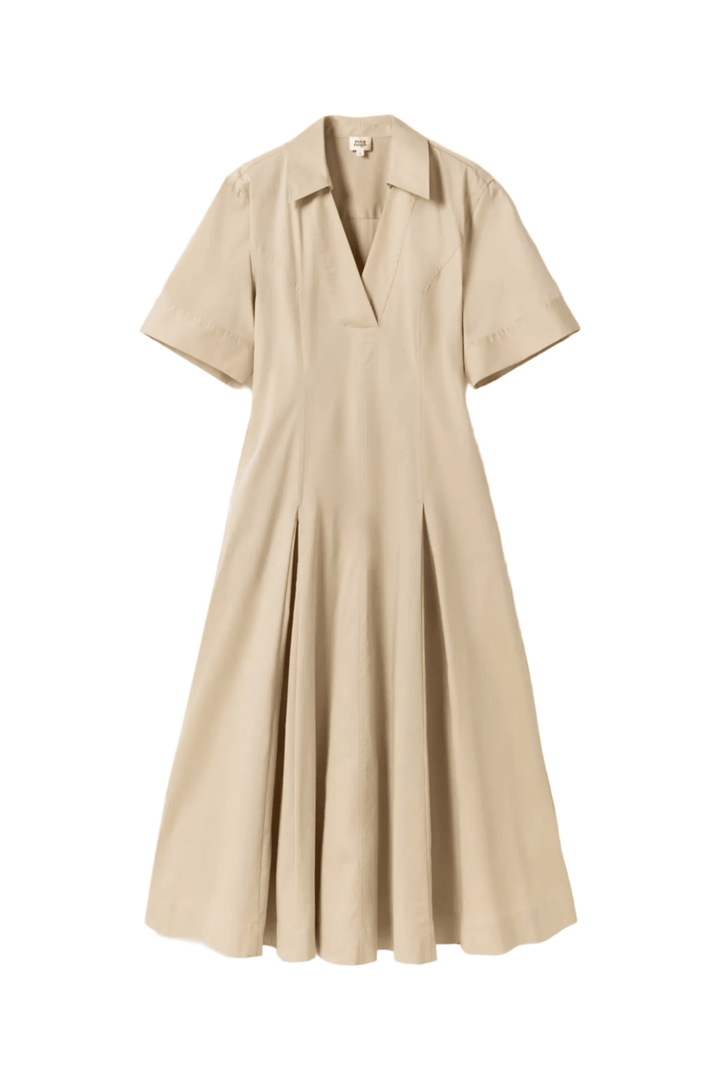 Lou Dress Beige | Kjoler | Smuk